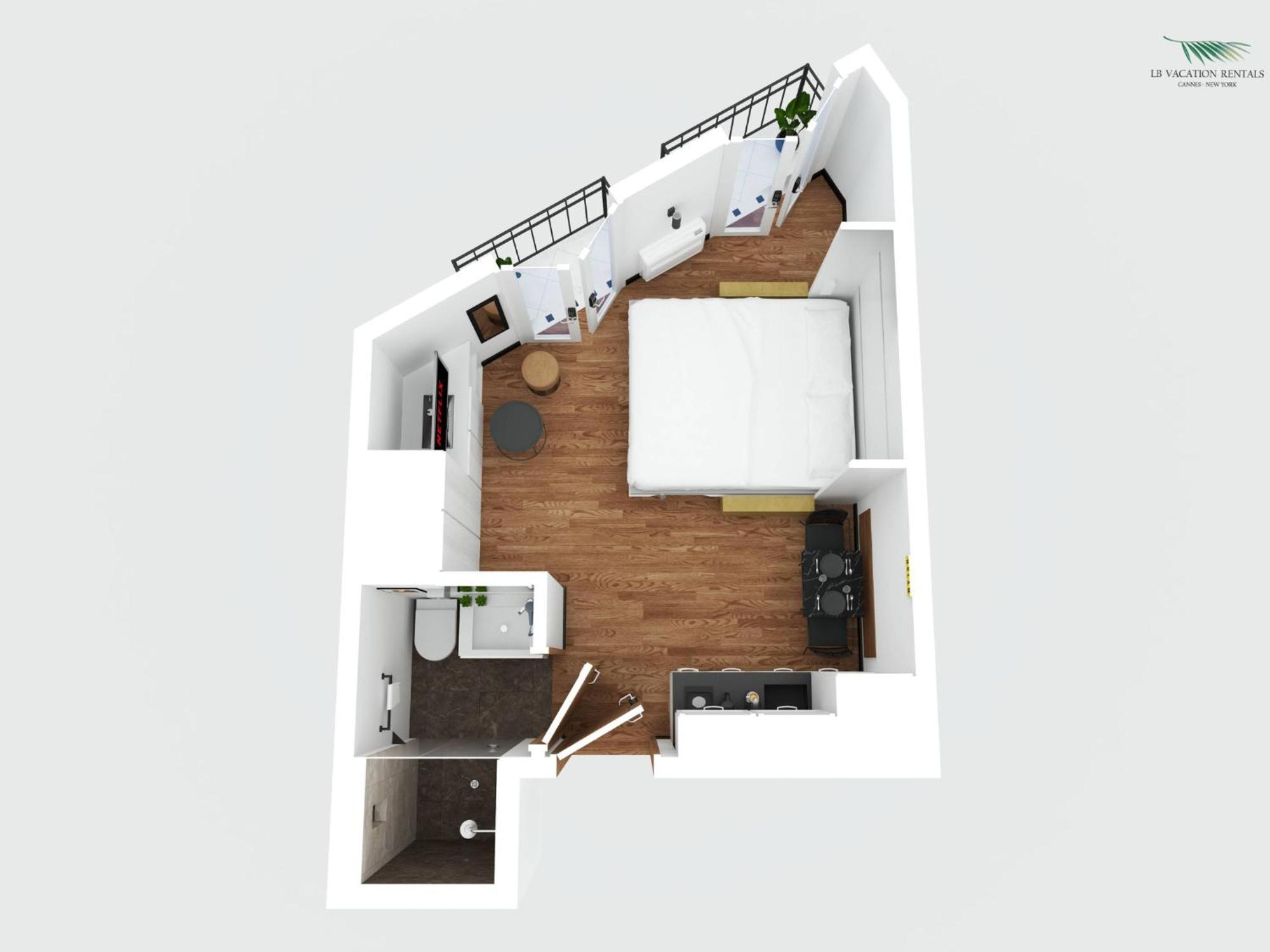 Apartment Lb Vacation I With Balcony - Center - Marche Forville - 5 Min Palais, Croisette & Plages